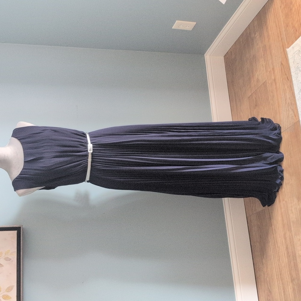 White House Black Market Navy Dress - Size 10